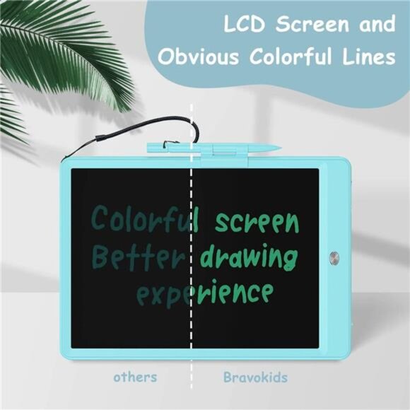10 Inch LCD Writing Tablet for Kids, Erasable Drawing Tablet for Toddlers - Picture 5 of 7